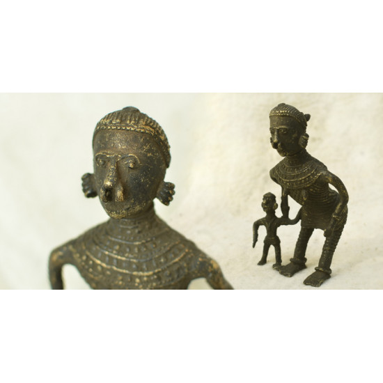 Ormolu ✺ Dhokra Tribal Women { 7 }